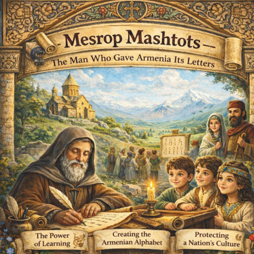 Mesrop Mashtots | The Man Who Gave Armenia Its Letters