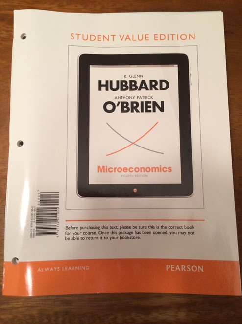 Microeconomics: Student Value Edition