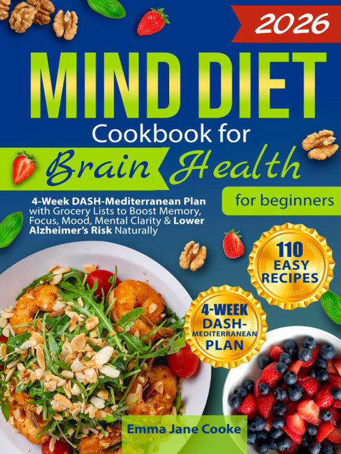 MIND Diet Cookbook for Brain Health for Beginners
