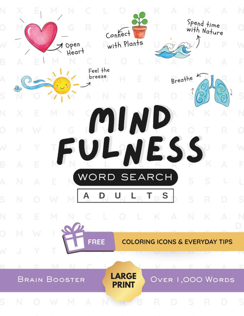 Mindfulness Word Search Puzzle Book