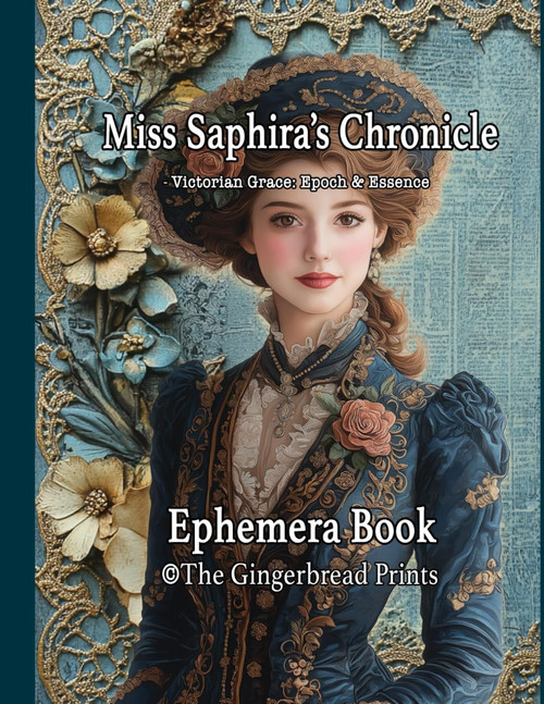Miss Saphira's Chronicle Ephemera Book: Victorian Grace: Epoch & Essence