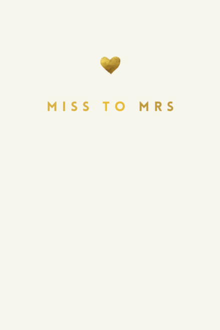 Miss to Mrs