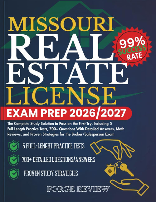 MISSOURI Real Estate License Exam Prep 2026/2027