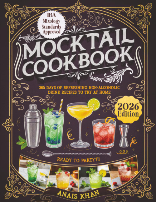 Mocktail Cookbook: 365 Days of Refreshing Non-Alcoholic Drink Recipes to