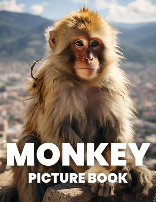 Monkey Picture Book: Discover the Lively World of Monkeys Through 100