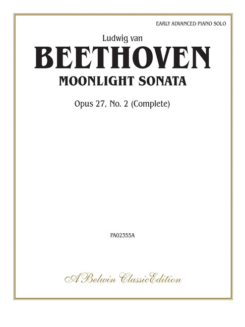 Moonlight Sonata, Op. 27, No. 2 (Complete)