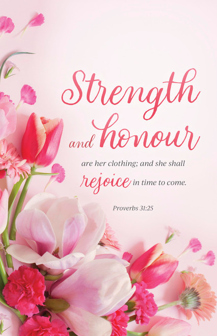 Mother's Day Bulletin: Strength and Honour