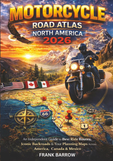 Motorcycle Road Atlas North America 2026