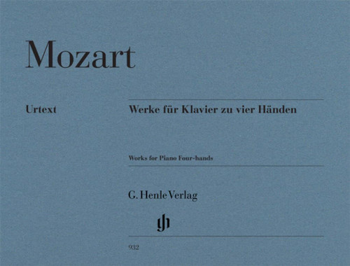 Mozart: Works for Piano Four Hands – Multilingual Edition