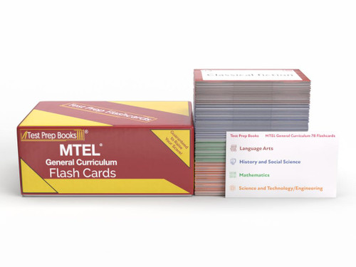 MTEL General Curriculum 178/278 Study Cards