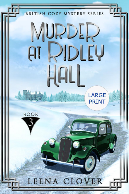 Murder at Ridley Hall Large Print (British Cozy Mystery Series LARGE