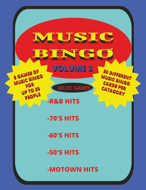 Music Bingo Game: Volume 3 (Music Bingo Seloc Games)