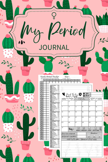 My Period Journal: Menstrual Cycle Tracker for Young Girls