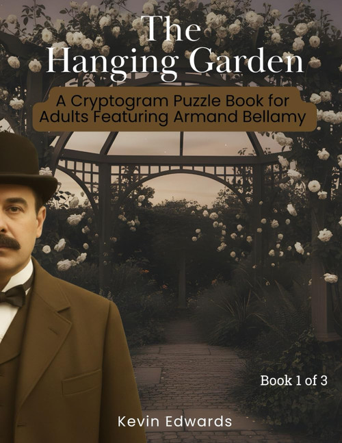 Mystery Cryptograms: The Hanging Garden | A Strategy Puzzle Book for