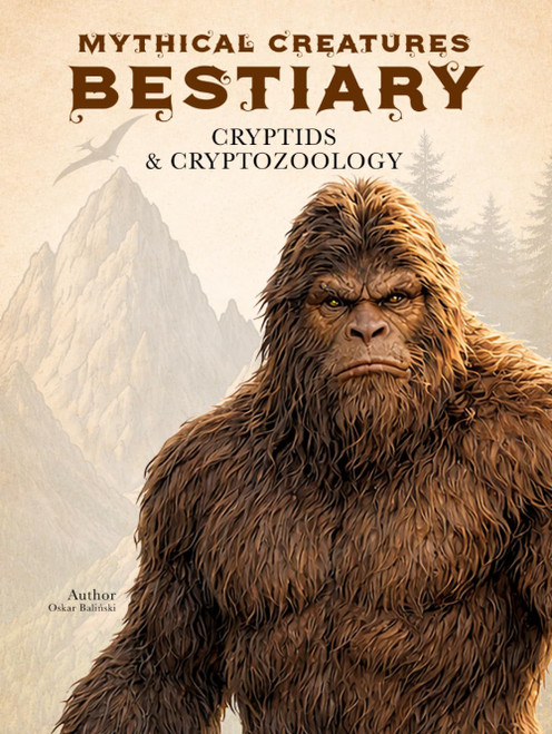 Mythical Creatures Bestiary: Cryptids & Cryptozoology: Illustrated