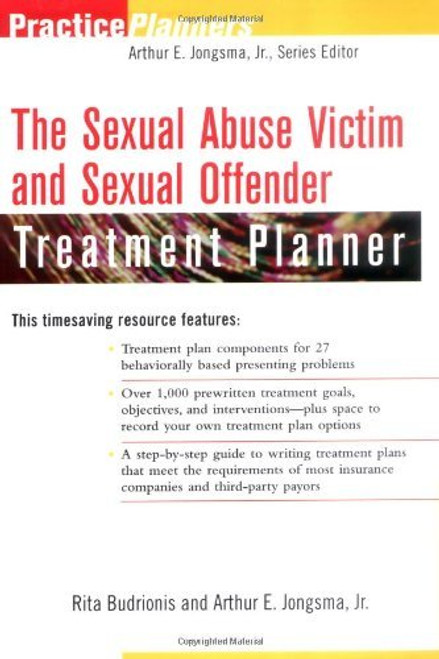 Sexual Abuse Victim And Sexual Offender Treatment Planner