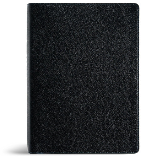 NASB Study Bible, Black Genuine Leather, Full-Color, Red Letter, Study