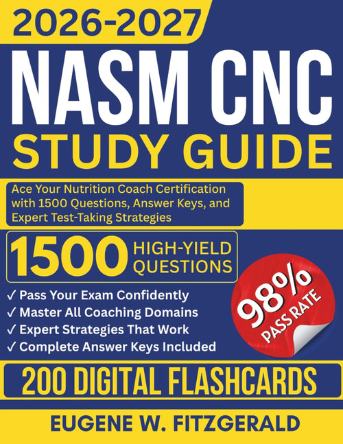 NASM CNC Study Guide 2026-2027: Ace Your Nutrition Coach Certification