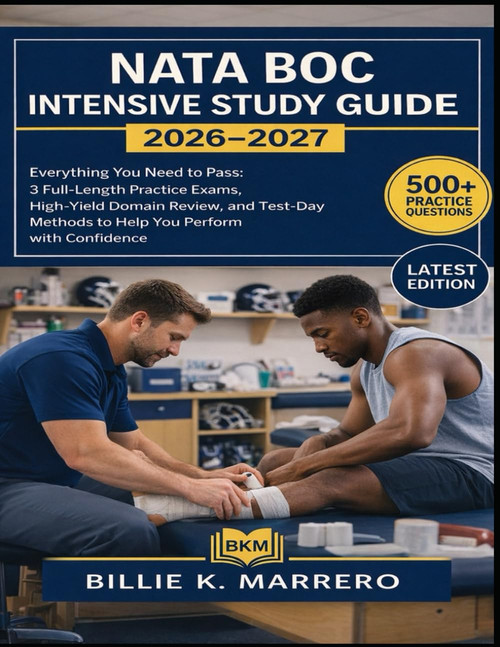 NATA BOC INTENSIVE STUDY GUIDE 2026-2027