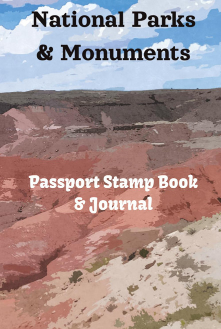 National Parks & Monuments Passport Stamp Book & Journal
