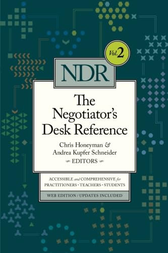Negotiator's Desk Reference