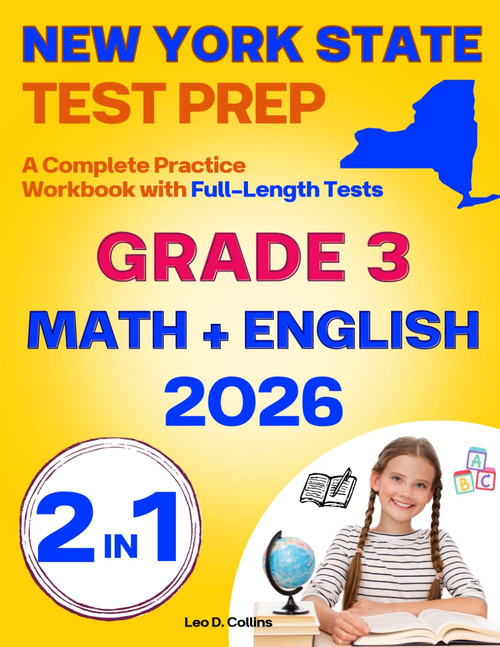 New York State Test Prep Grade 3 - English & Mathematics