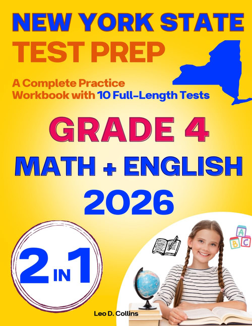 New York State Test Prep Grade 4 - English & Mathematics