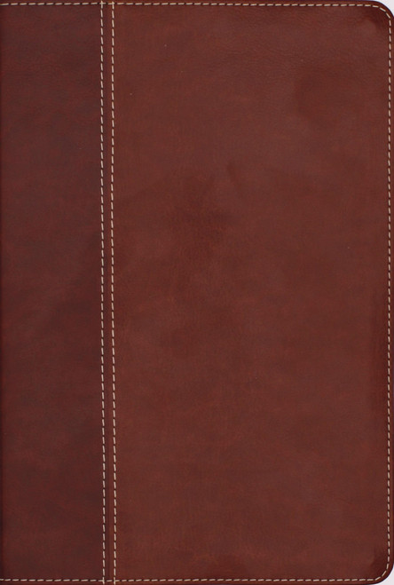 NIV Cultural Backgrounds Study Bible – Leathersoft, Brown, Red Letter