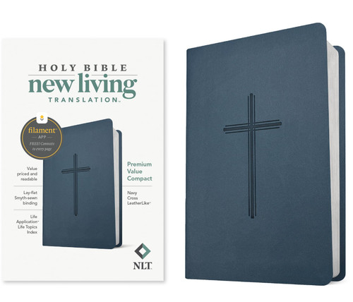 NLT Premium Value Compact Bible, Filament Enabled