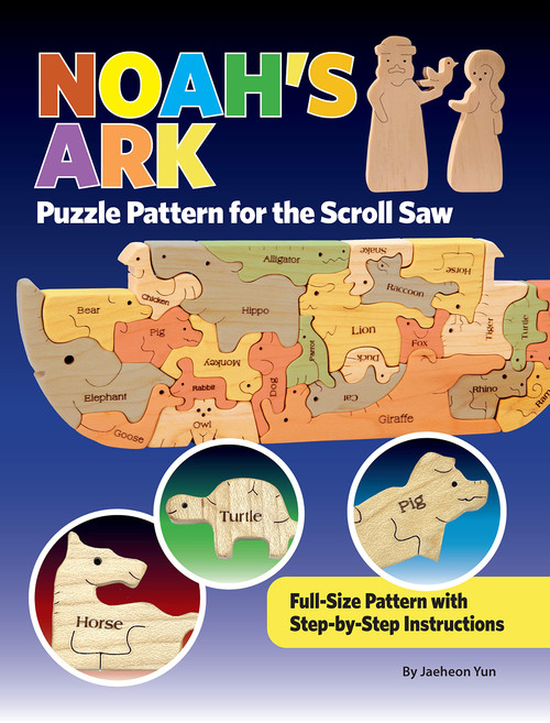 Noah's Ark Puzzle Pattern for the Scroll Saw