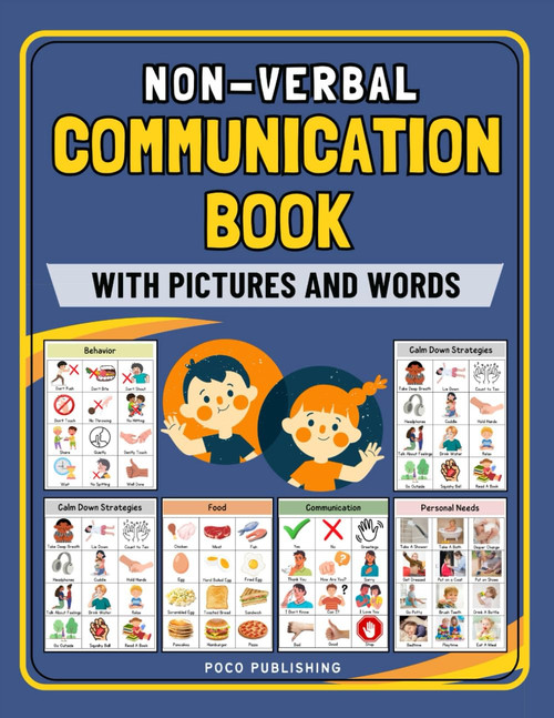 Non Verbal Communication Book With Pictures and Words