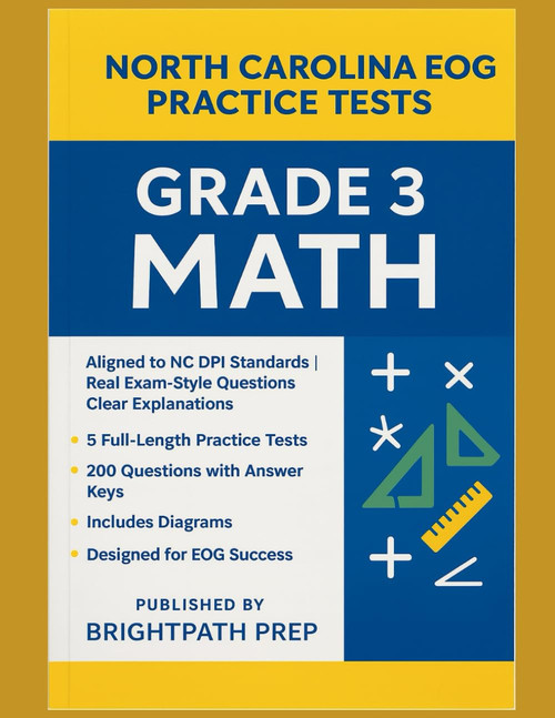North Carolina Grade 3 Math EOG Practice Tests