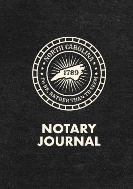 North Carolina Notary Journal: Notary Log Book to Record Public