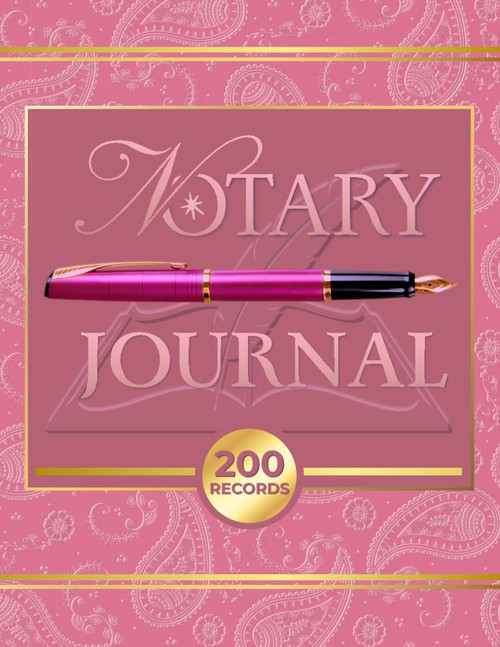 Notary Journal: Official Notary Public Log Book to Record Notarial Acts -