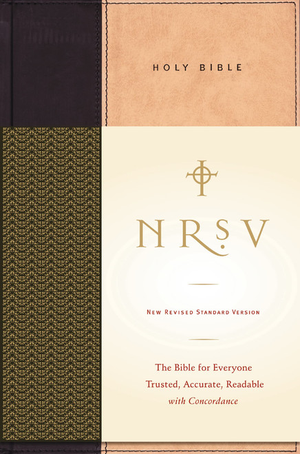 NRSV Standard Bible (tan/black)