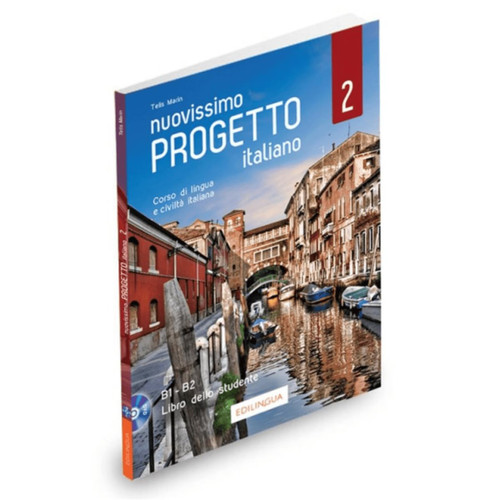 Nuovissimo progetto italiano 2 (b1/b2) - libro dello studente + dvd video
