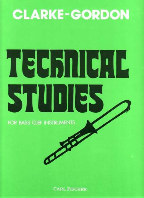 O4968 - Technical Studies for Bass Clef Instruments