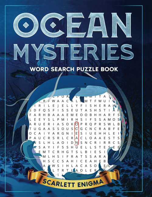 Ocean Mysteries Word Search Puzzle Book