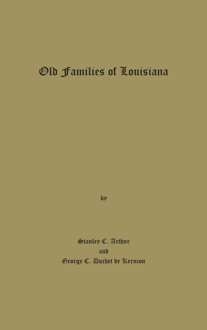 Old Families of Louisiana