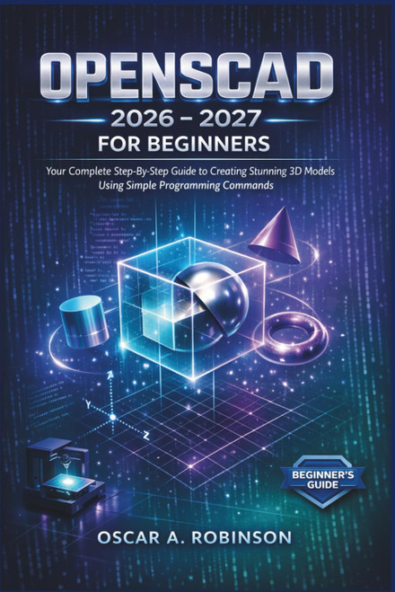 Openscad 2026 - 2027 For Beginners