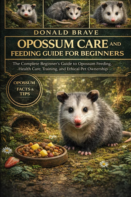 OPOSSUM CARE AND FEEDING GUIDE FOR BEGINNERS