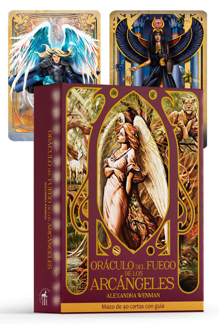 Oráculo del fuego de los arcángeles: Mazo de 40 cartas con guía (Spanish Edition)