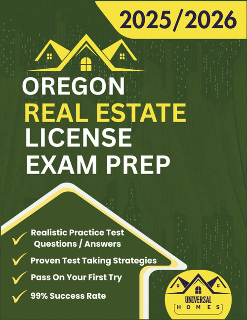 Oregon Real Estate License Exam Prep 2025/2026