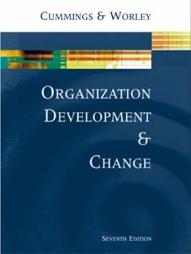 Organization Development and Change