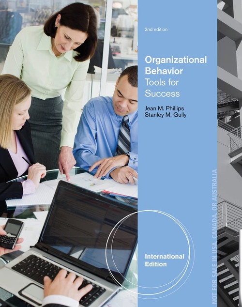 Organizational Behavior: Tools for Success,