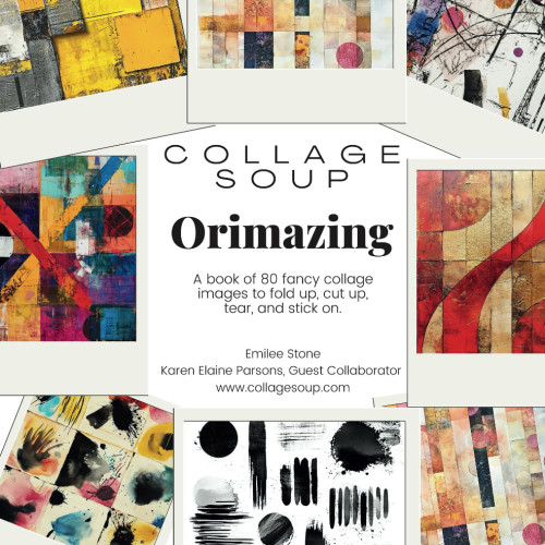 Orimazing: Double-Sided Origami & Collage Paper Collection 80 Pages: