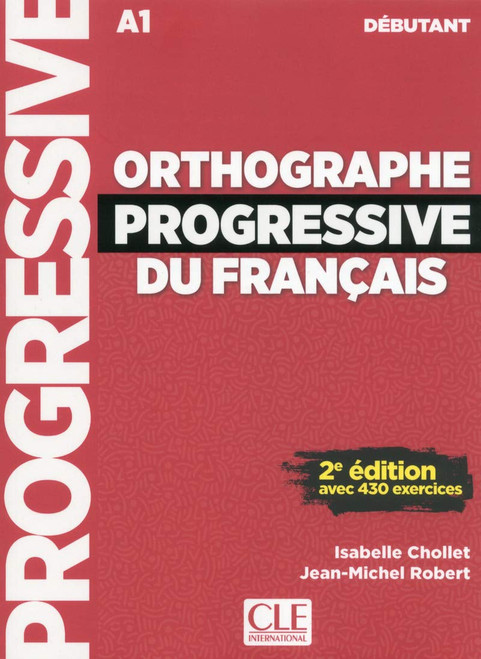 Orthographe progressive débutant + CD édition Nouvelle couverture