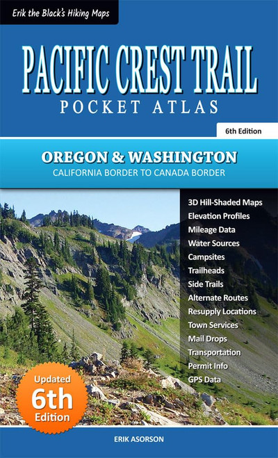 Pacific Crest Trail Pocket Atlas: Oregon & Washington