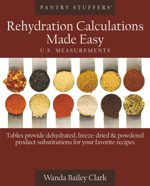 Pantry Stuffers Rehydration Calculations Made Easy: U.S. Measurements