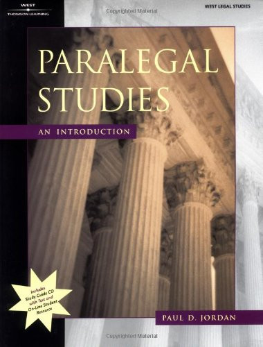 Paralegal Studies: An Introduction
